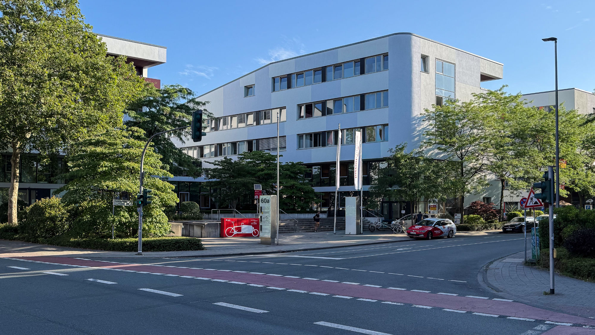 Gebäude des Standorts Steinfurter Straße der Gemeinschaftspraxis für Hämatologie und Onkologie in Münster